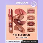 رژ لب 4 طبقه شیگلم Bare Stack