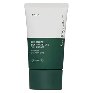  ضد آفتاب آنوا Heartleaf Silky Moisture Sun Cream SPF50+ PA++++