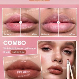 خط لب حجم‌دهنده شیگلم مدل bold booster plumping lip liner
