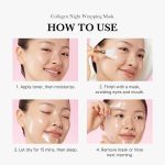 پکیج ماسک شب کلاژن و کوجیک اسید مدیکیوب Medicube Viral Glass Glow Overnight Wrapping Mask Duo