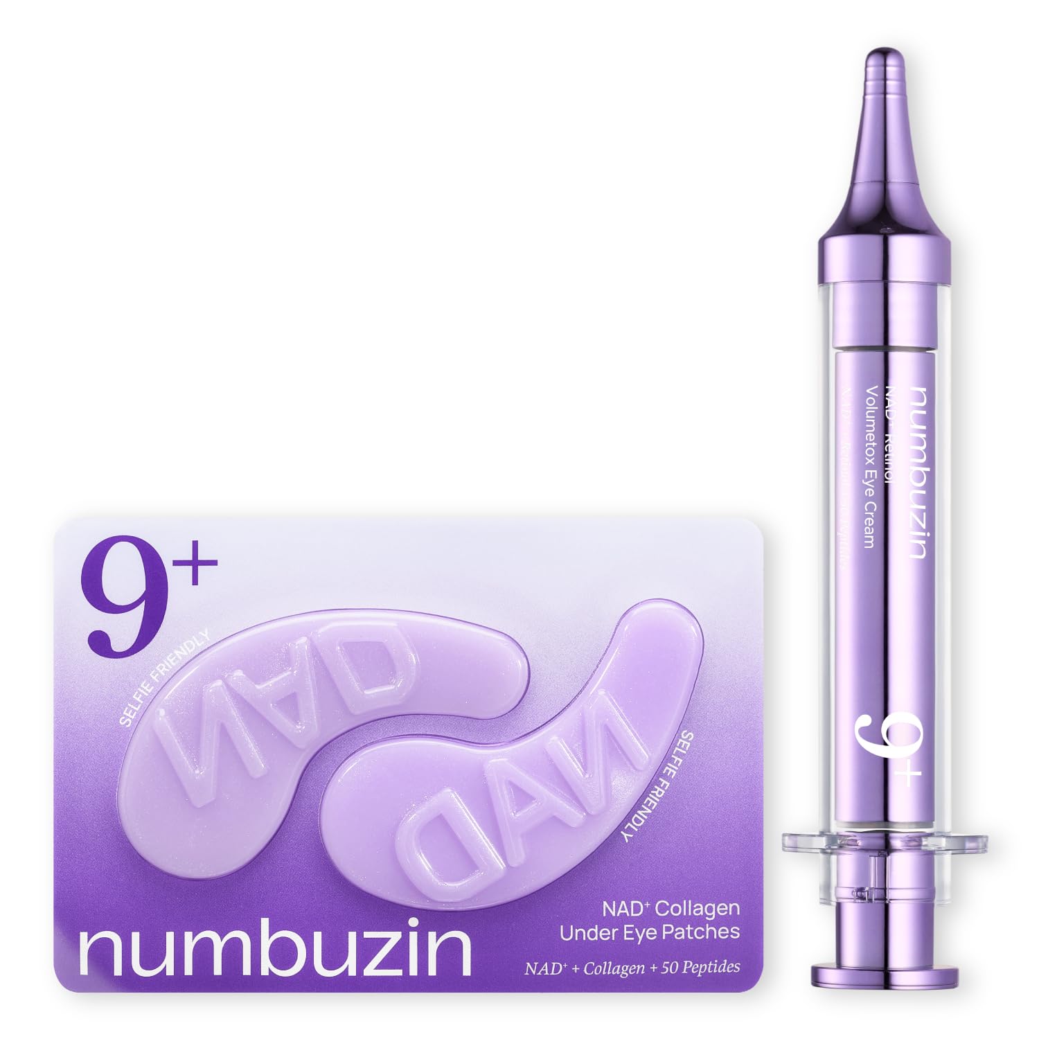 ست دور چشم و پچ چشم لیفتینگ و جوانساز نامبوزین   Numbuzin No.9 NAD+ Eye Treatment Duo Set