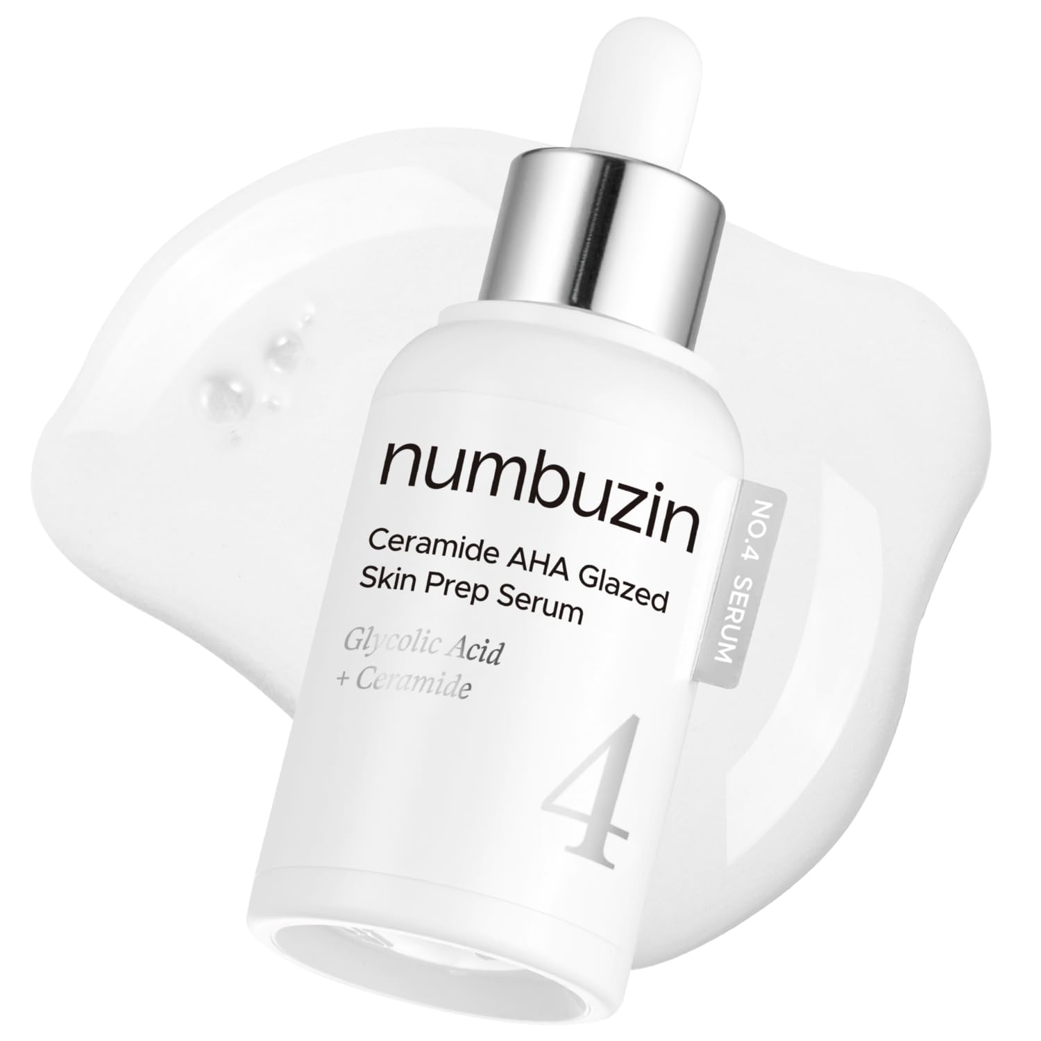 سرم سرامید و لایه بردار نامبوزین Numbuzin No.4 Ceramide AHA Glazed Skin Prep Serum