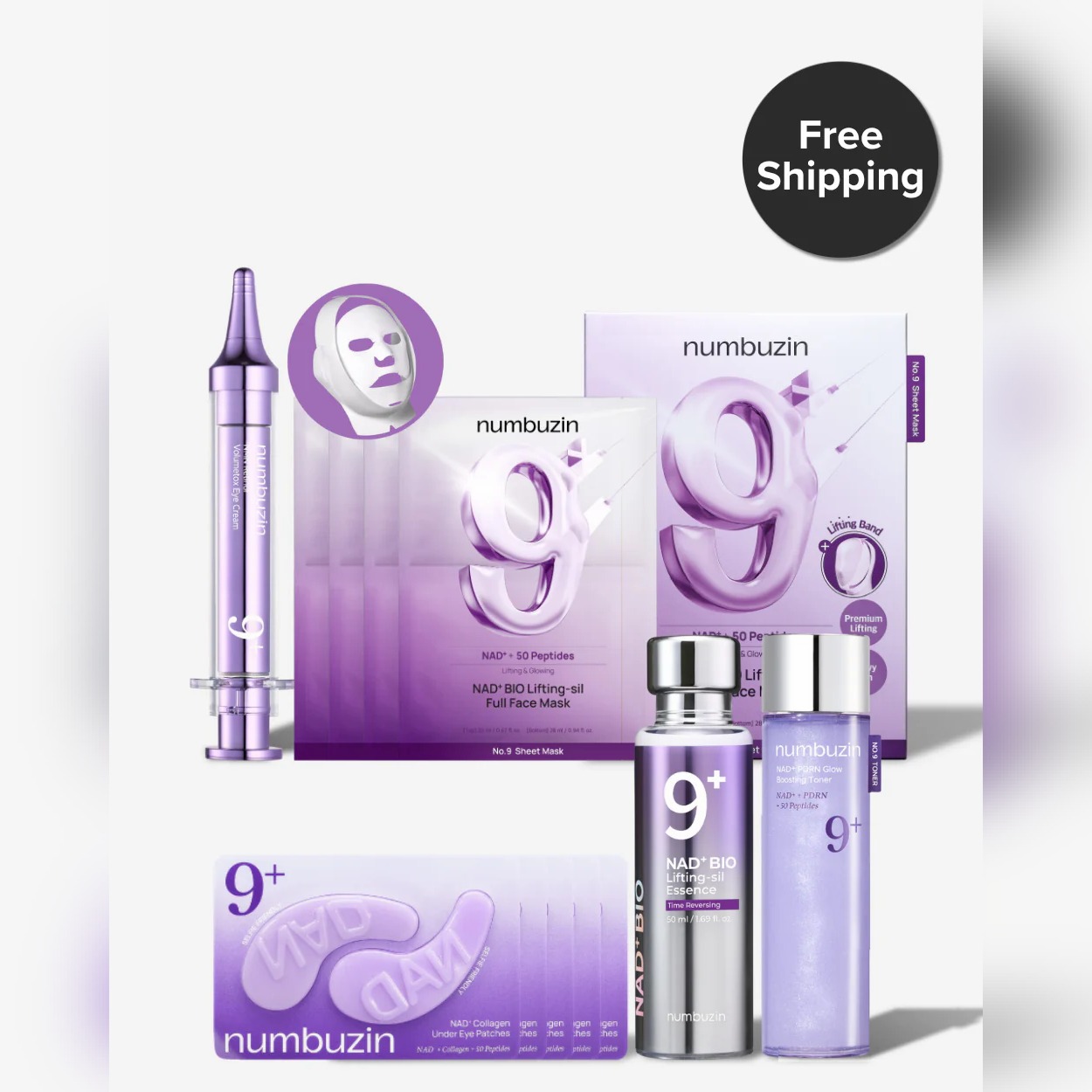 ست لیفت NAD شماره 9 نامبوزین NUMBUZIN No.9 Ultimate Lifting Set