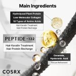 تریتمنت مو سرامید و پپتاید132 کوزارکس COSRX Peptide 132 Ultra Perfect Hair Bonding Treatment