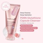 فوم شستشوی PDRN  و گلوتاتیون صورت مدیکیوب PDRN Pink Glutathione Capsule Cleansing Foam