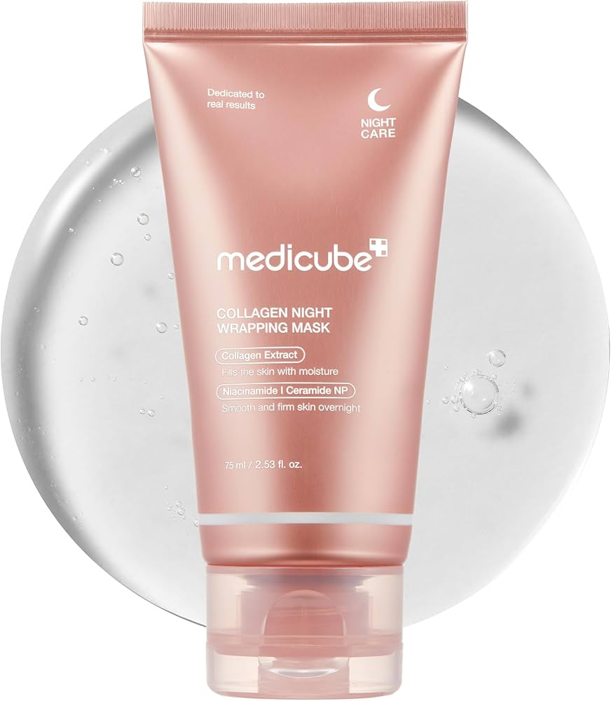 ماسک خواب کلاژن مدیکیوب (Medicube Collagen Night Wrapping Mask