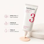 ضد آفتاب تون آپ نامبوزین شماره ۳ مدل No Filter Tone-Up Sun Serum SPF50+ PA++++