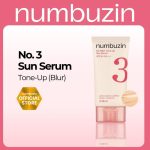 ضد آفتاب تون آپ نامبوزین شماره ۳ مدل No Filter Tone-Up Sun Serum SPF50+ PA++++