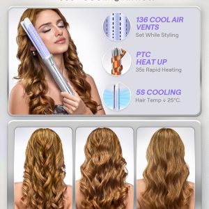 دستگاه حالت دهنده مو  2 در 1 شیگلم مدل ایرفلو