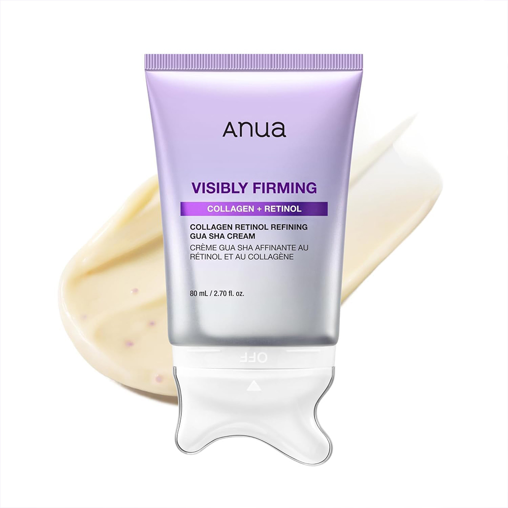 گواشا کرم رتینول و کلاژن آنوا مدل Anua Collagen Retinol Refining Gua Sha Cream