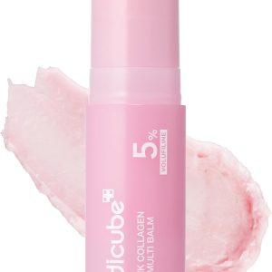 بالم استیکی حجم‌دهنده و ضدچروک مدیکیوب PDRN Pink Collagen Volume Multi Balm 5% Volufiline