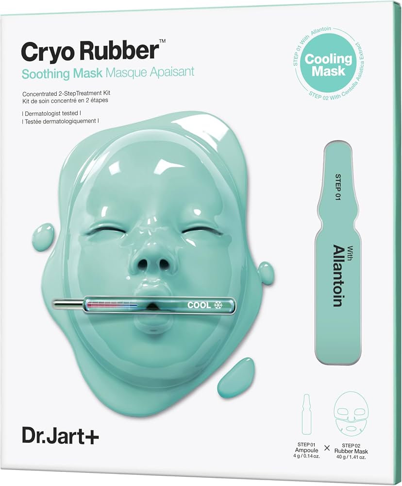 ماسک کرایو رابر تسکین‌دهنده دکتر جارت با آلانتوئین Dr.Jart+ Cryo Rubber™ with Soothing Allantoin