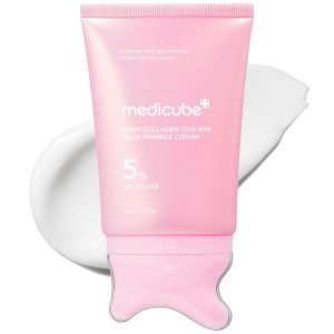 گواشا کرم ضدچروک گردن PDRN کلاژن مدیکوب  Medicube PDRN Collagen Gua Sha Neck Wrinkle Cream – 90g