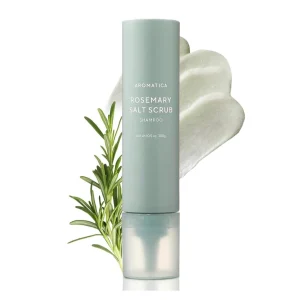 شامپو اسکراب نمک و رزماری آروماتیکا Aromatica Rosemary Salt Scrub Shampoo 300g