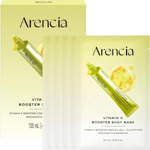 ماسک ویتامین C بوستر شات آرنسیا Arencia Vitamin C Booster Shot Mask