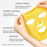 ماسک ویتامین C بوستر شات آرنسیا Arencia Vitamin C Booster Shot Mask