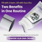 کرم گواشا لیفتینگ کافئین و رتینال وی تی مدل V-Mode حجم ۱۲۰ میل VT Cosmetics V-Mode Gua Sha Cream – 120ml